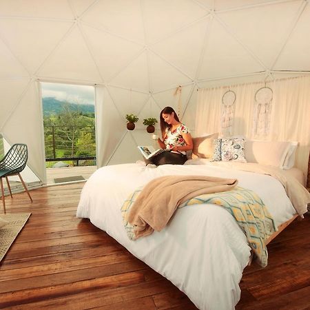 Hotel Guaia Terra Glamping Pacho Esterno foto