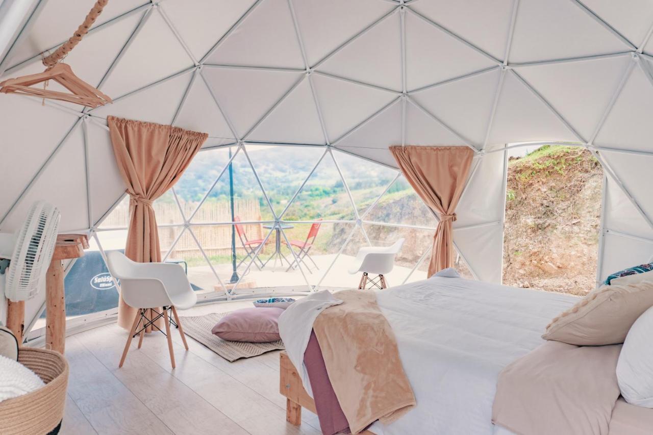 Hotel Guaia Terra Glamping Pacho Esterno foto