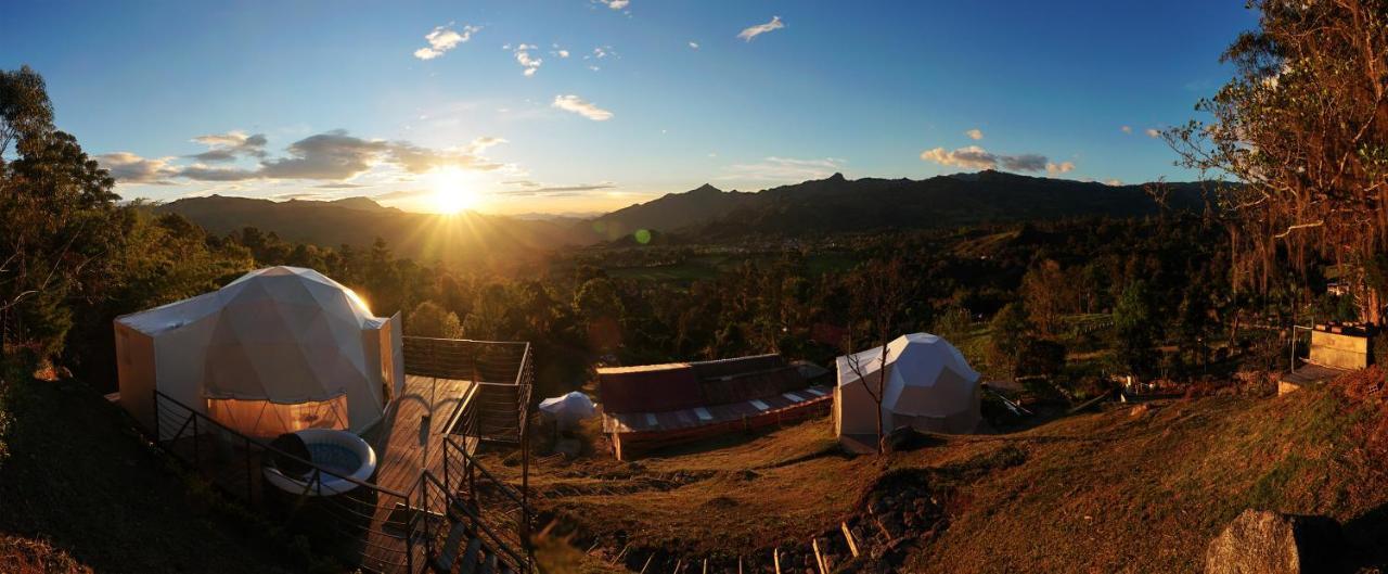 Hotel Guaia Terra Glamping Pacho Esterno foto