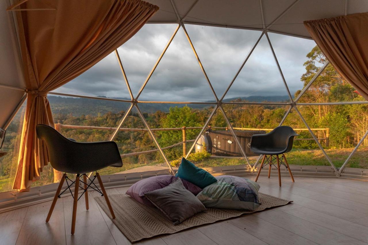 Hotel Guaia Terra Glamping Pacho Esterno foto