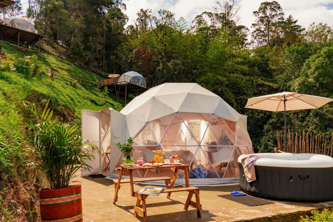 Hotel Guaia Terra Glamping Pacho Esterno foto