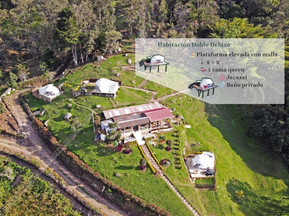 Hotel Guaia Terra Glamping Pacho Esterno foto