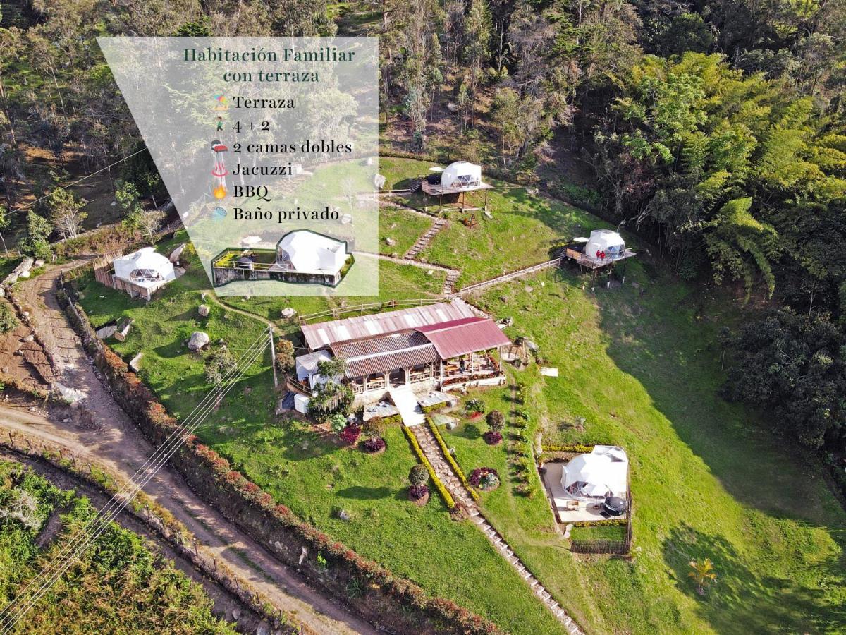 Hotel Guaia Terra Glamping Pacho Esterno foto